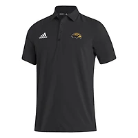 Men's adidas Black Southern Miss Golden Eagles Stadium Coaches AEROREADY Polo
