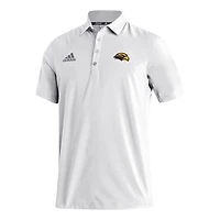 Men's adidas White Southern Miss Golden Eagles Stadium Coaches AEROREADY Polo