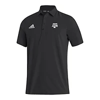 Men's adidas Black Texas A&M Aggies Stadium Coaches AEROREADY Polo