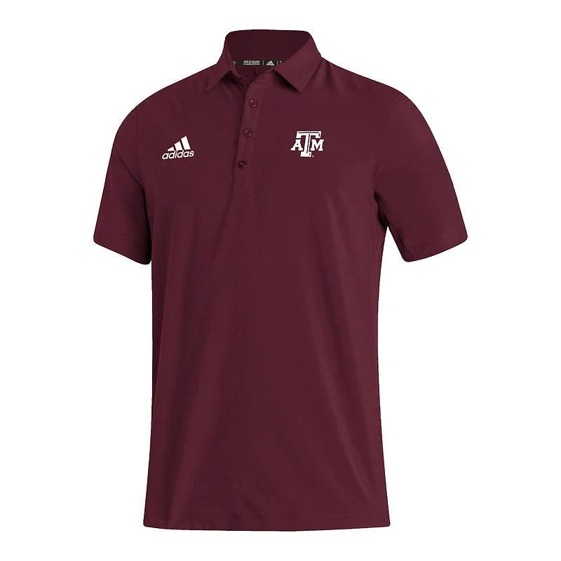 Men's adidas Maroon Texas A&M Aggies Stadium Coaches AEROREADY Polo