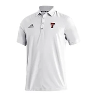 Men's adidas White Texas Tech Red Raiders Stadium Coaches AEROREADY Polo