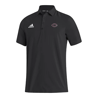 Men's adidas Black UChicago Maroons Stadium Coaches AEROREADY Polo