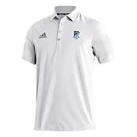 Men's adidas White Rhode Island Rams Stadium Coaches AEROREADY Polo