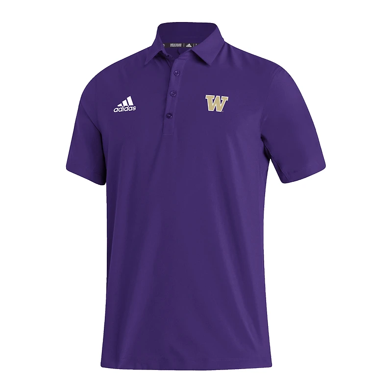 Men's adidas Washington Huskies Stadium Coaches AEROREADY Polo