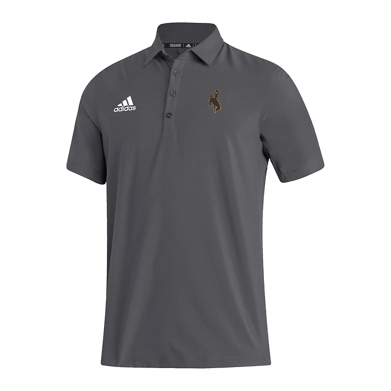Men's adidas Wyoming Cowboys Stadium Coaches AEROREADY Polo