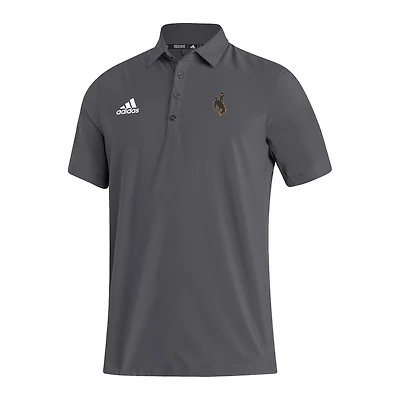 Men's adidas Wyoming Cowboys Stadium Coaches AEROREADY Polo