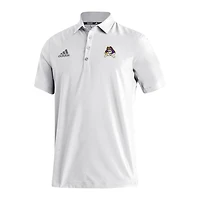 Men's adidas White ECU Pirates Stadium Coaches AEROREADY Polo
