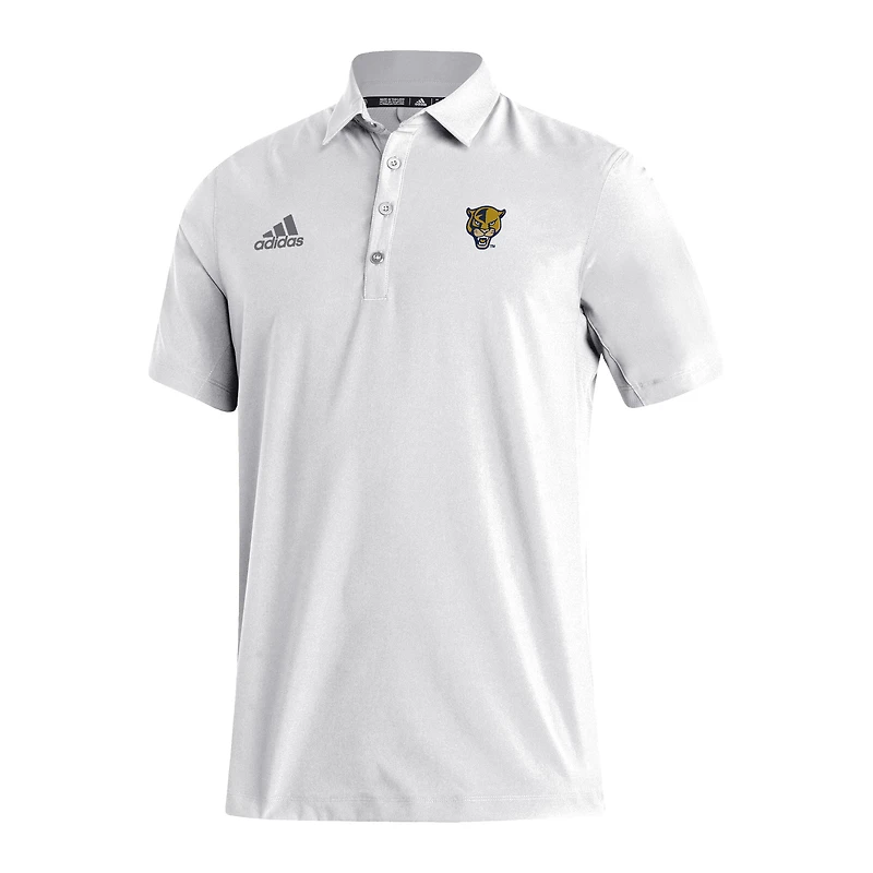 Men's adidas White FIU Panthers Stadium Coaches AEROREADY Polo