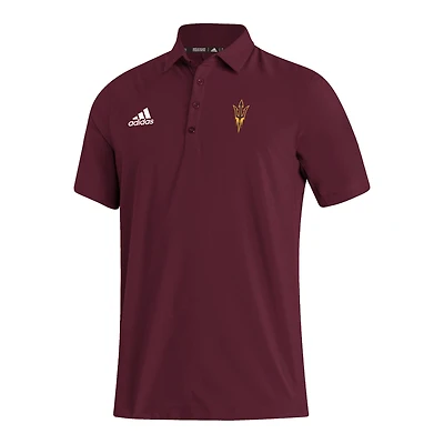 Men's adidas Maroon Arizona State Sun Devils Stadium Coaches AEROREADY Polo