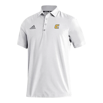 Men's adidas White Tennessee Chattanooga Mocs Stadium Coaches AEROREADY Polo