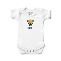 Infant Chad & Jake Pitt Panthers Personalized Embroidered Logo Bodysuit