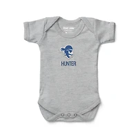 Infant Chad & Jake Heather Gray Seton Hall Pirates Personalized Embroidered Logo Bodysuit