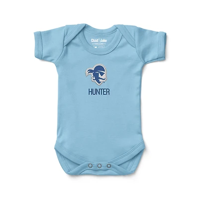 Infant Chad & Jake Seton Hall Pirates Personalized Embroidered Logo Bodysuit