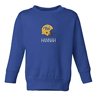Toddler Chad & Jake Royal Pitt Panthers Personalized Pullover Sweatshirt