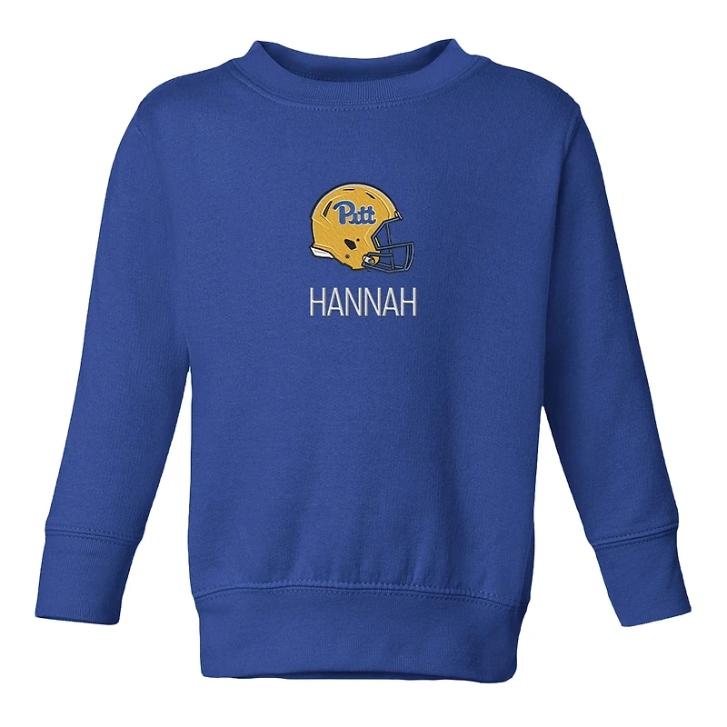 Toddler Chad & Jake Royal Pitt Panthers Personalized Pullover Sweatshirt