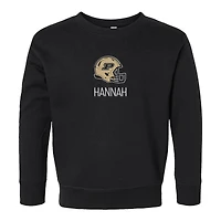 Toddler Chad & Jake Black Purdue Boilermakers Personalized Pullover Sweatshirt