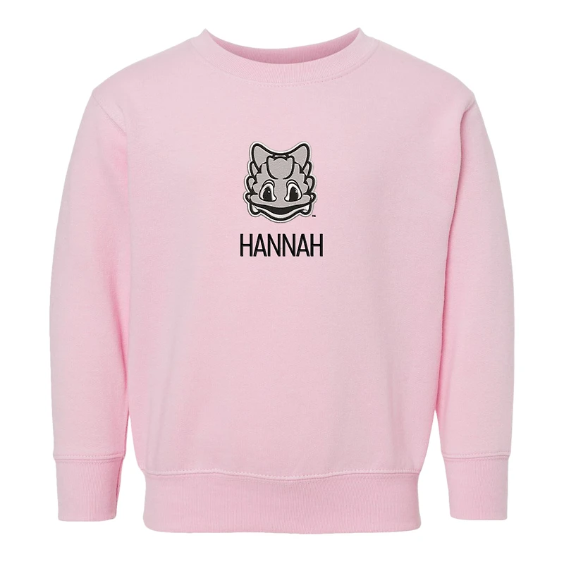 Toddler Chad & Jake Pink TCU Horned Frogs Personalized Pullover Sweatshirt
