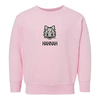 Toddler Chad & Jake Pink TCU Horned Frogs Personalized Pullover Sweatshirt