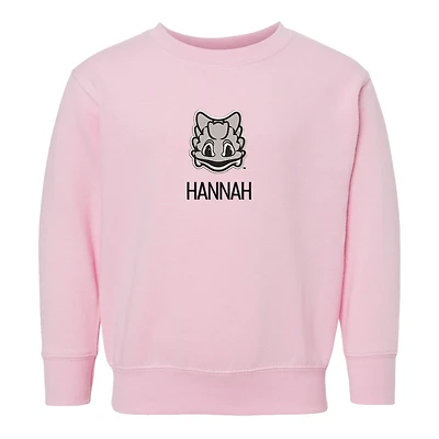 Toddler Chad & Jake Pink TCU Horned Frogs Personalized Pullover Sweatshirt