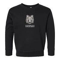 Toddler Chad & Jake Black TCU Horned Frogs Personalized Pullover Sweatshirt