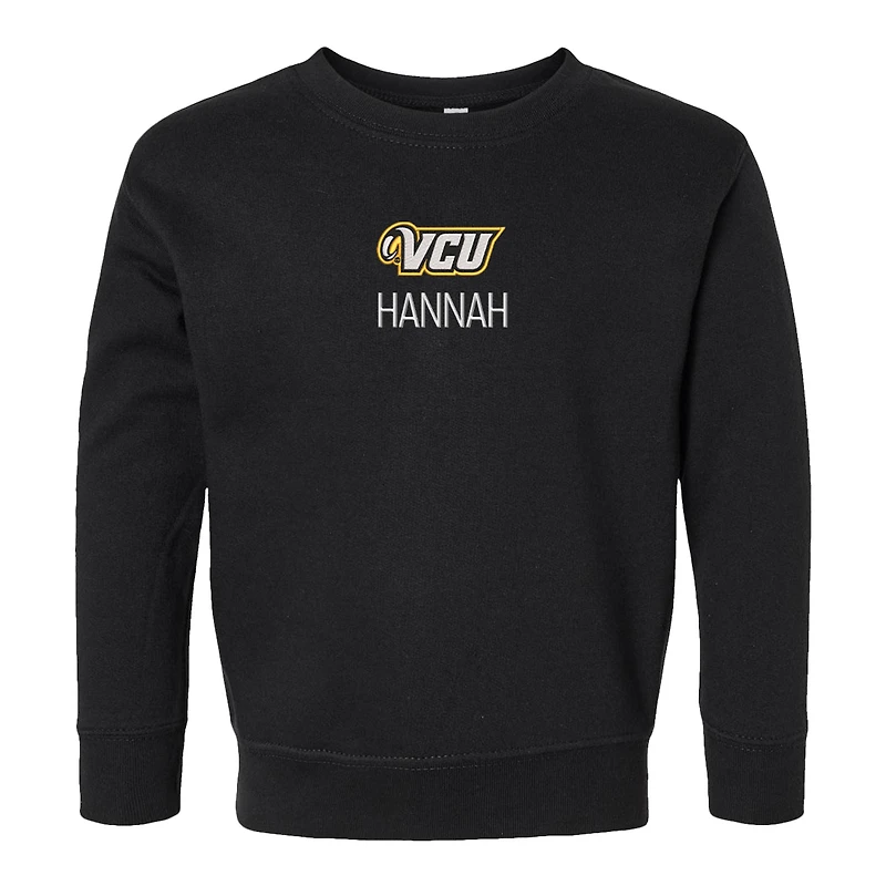 Toddler Chad & Jake VCU Rams Personalized Pullover Sweatshirt