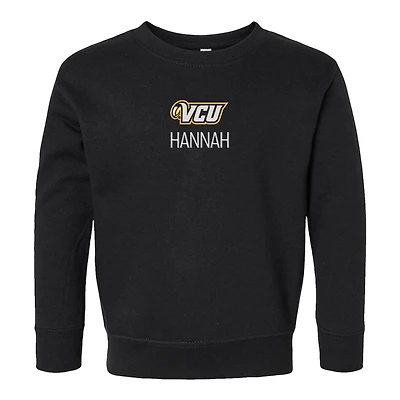 Toddler Chad & Jake VCU Rams Personalized Pullover Sweatshirt
