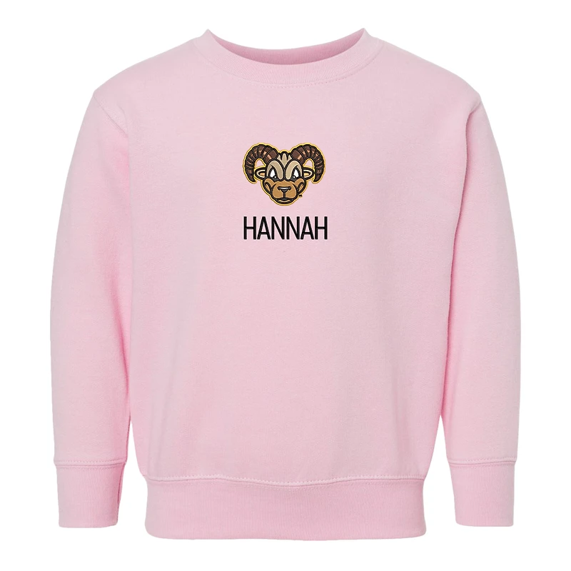 Toddler Chad & Jake VCU Rams Personalized Pullover Sweatshirt