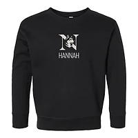 Toddler Chad & Jake Black Northeastern Huskies Personalized Pullover Sweatshirt