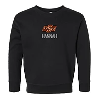 Toddler Chad & Jake Oklahoma State Cowboys Personalized Pullover Sweatshirt