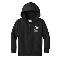 Toddler Chad & Jake Northeastern Huskies Personalized Full-Zip Hoodie