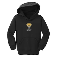 Toddler Chad & Jake Black Pitt Panthers Personalized Pullover Hoodie