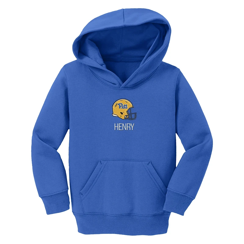 Toddler Chad & Jake Royal Pitt Panthers Personalized Pullover Hoodie