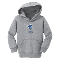 Toddler Chad & Jake Heather Gray Seton Hall Pirates Personalized Pullover Hoodie