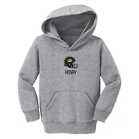 Toddler Chad & Jake Heather Gray Missouri Tigers Personalized Pullover Hoodie