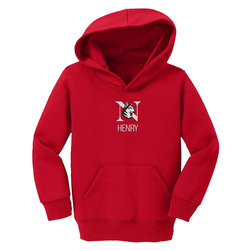 Toddler Chad & Jake Northeastern Huskies Personalized Pullover Hoodie