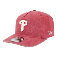 Men's New Era  Red Philadelphia Phillies  Denim Classic 19TWENTY Adjustable Hat