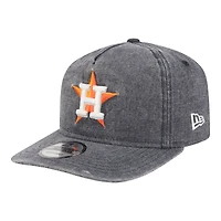 Men's New Era  Navy Heather Houston Astros  Denim Classic 19TWENTY Adjustable Hat