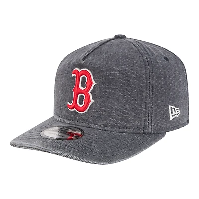 Men's New Era  Navy Heather Boston Red Sox  Denim Classic 19TWENTY Adjustable Hat