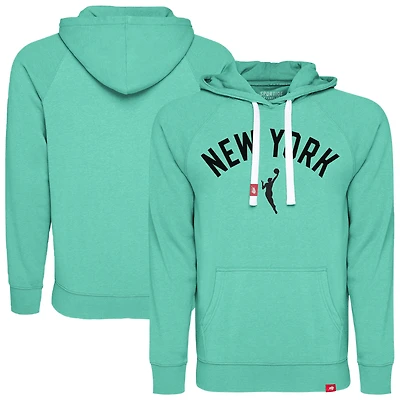 Unisex Sportiqe  Mint New York Liberty Olsen Tri-Blend Hoodie
