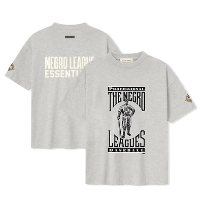 Men's Heather Gray Fear of God x Negro Leagues Baseball Museum T-Shirt