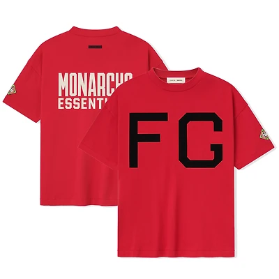 Men's Red Kansas City Monarchs Fear of God x Negro Leagues Baseball Museum T-Shirt