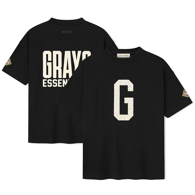 Men's Black Homestead Grays Fear of God x Negro Leagues Baseball Museum T-Shirt