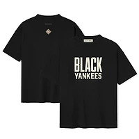 Men's Black Black Yankees Fear of God x Negro Leagues Baseball Museum T-Shirt