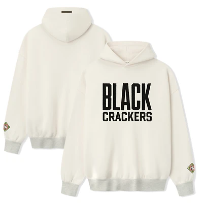 Men's Cream Atlanta Black Crackers Fear of God x Negro Leagues Baseball Museum Fleece Pullover Hoodie
