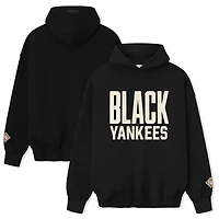 Men's Black Yankees Fear of God x Negro Leagues Baseball Museum Fleece Pullover Hoodie