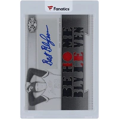 Bert Blyleven Minnesota Twins Autographed 2011 Topps Triple Threads Multi Relic Printing Plate #TTAR-234 #1/1 Card