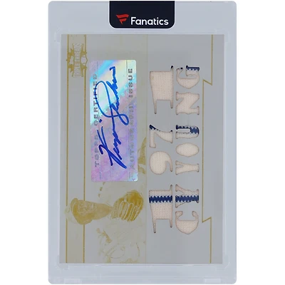 Fergie Jenkins Chicago Cubs Autographed 2011 Topps Triple Threads Multi Relic White Whale #TTAR-228 #1/1 Card