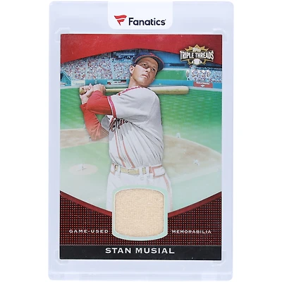 Stan Musial St. Louis Cardinals 2011 Topps Triple Threads Game-Used Relic #TTUSR-67 #5/36 Card