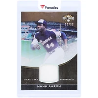 Hank Aaron Atlanta Braves 2011 Topps Triple Threads Game-Used Relic #TTUSR-52 #19/27 Card