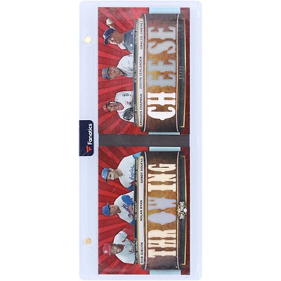 MLB Pitchers 2011 Topps Triple Threads 6-Player Multi Game-Used Relic Booklet #TTRDC-18 #35/36 Card